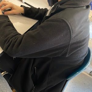 Black Polo Sweatshirt (does not come with boy)